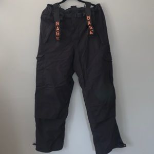 Grindéns Workwear Pants with Gage Suspenders